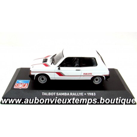 IXO 1/43 SIMCA SAMBA RALLYE 1983