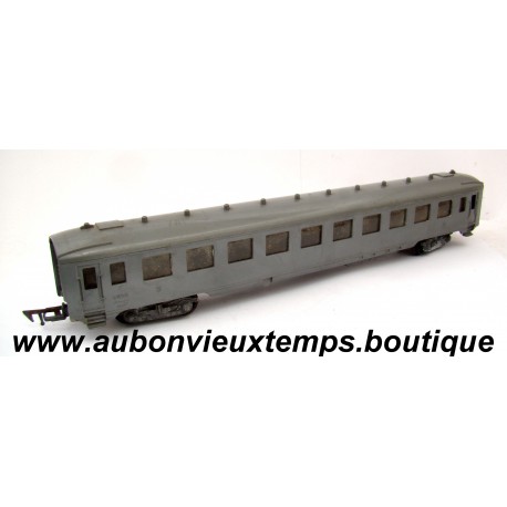 JEP HO 1/87 WAGON VOYAGEURS 2ème Cl INOX B10 Myfi 