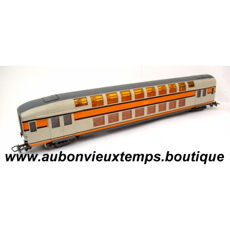 JOUEF HO 1/87 WAGON VOYAGEURS BANLIEUE VB 2N 2ème Cl à 2 NIVEAUX Réf : 5084 