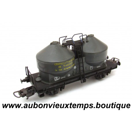 LIMA HO 1/87 WAGON CITERNE DOUBLE COMPAGNIE EUROPEENNE de TRANSPORT 5507395 