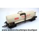 JEP HO 1/87 WAGON CITERNE S.T.E.F TRANSPORT du LAIT avec CABINE VIGIE Réf : 5662 