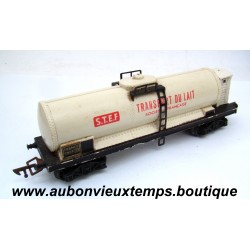 JEP HO 1/87 WAGON CITERNE S.T.E.F TRANSPORT du LAIT avec CABINE VIGIE Réf : 5662 