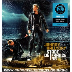 LP 33T x 2 JOHNNY HALLYDAY - CONCERT INEDIT 11.09.98 - STADE de FRANCE ( NEUF sous BLISTER ) 