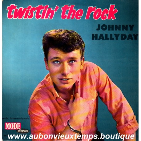 LP 33T JOHNNY HALLYDAY - TWISTIN' the ROCK - BIEM