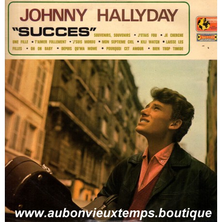 LP 33T JOHNNY HALLYDAY - SUCCES - BIEM