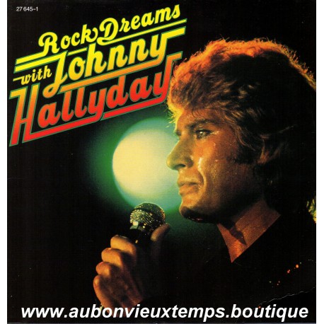 LP 33T JOHNNY HALLYDAY - ROCK DREAMS