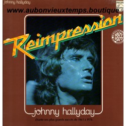 LP 33T JOHNNY HALLYDAY - REIMPRESSION