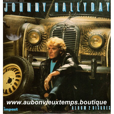 LP 33T x 2 JOHNNY HALLYDAY 