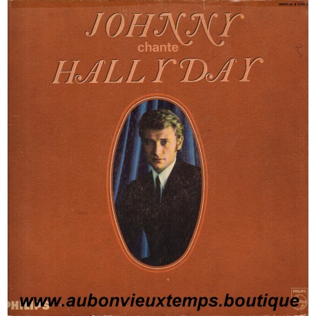 LP 33T JOHNNY HALLYDAY - CHANTE - Le VELOURS - BIEM B 77.746