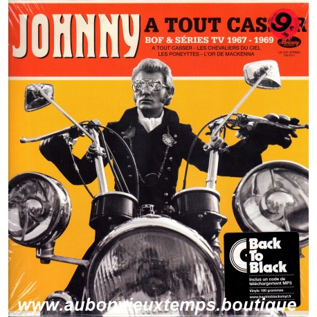 LP 33T JOHNNY HALLYDAY - A TOUT CASSER ( NEUF sous BLISTER )