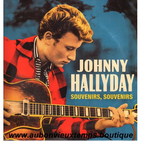 LP 33T JOHNNY HALLYDAY - SOUVENIRS SOUVENIRS