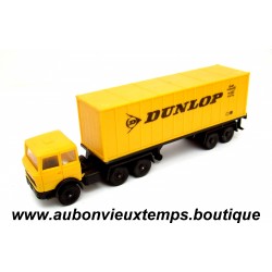 LIMA 1/87 HO FIAT 170 SEMI REMORQUE PORTE-CONTENEUR DUNLOP