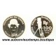 ESSAI 100 FRANCS Argent 900 ‰ BE 1995 - CHARLIE CHAPLIN - CENTENAIRE du CINEMA