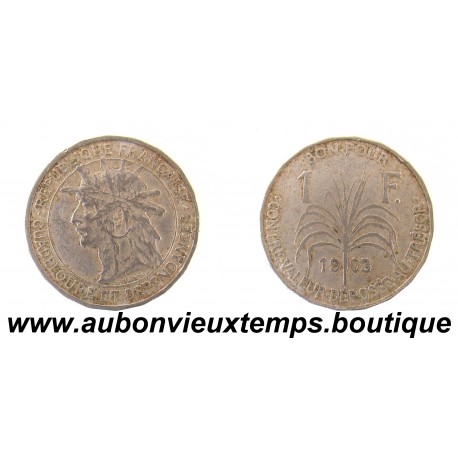 1 FRANC 1903 GUADELOUPE