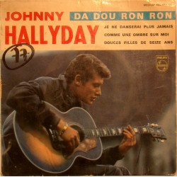 45T DA DOU RON RON -PHILIPS 432 933 - JUIN 1963 - JOHNNY HALLYDAY