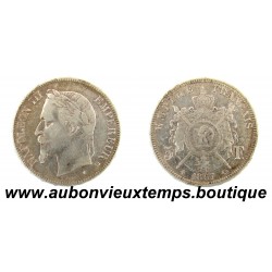 5 FRANCS Argent 900 ‰ 1867 BB - NAPOLEON III