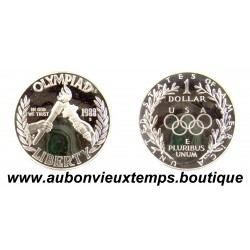 DOLLAR Argent 900 ‰ BE 1988 S OLYMPIAD