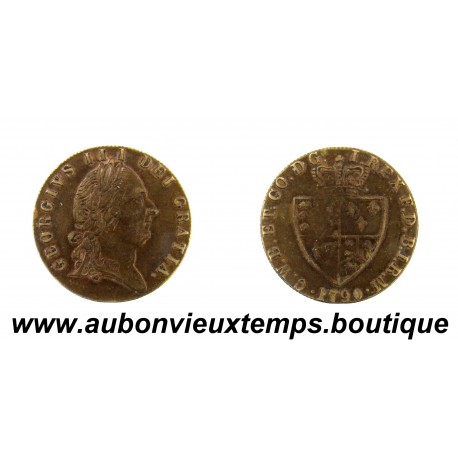 JETON de COMPTE 1790 GEORGIUS III - SPADE GUINEA GAMING TOKEN