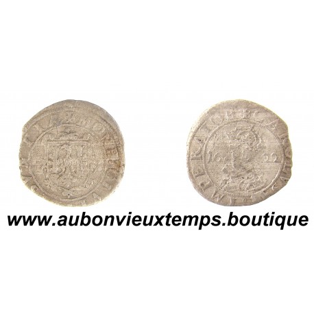 CAROLUS Billon 222 ‰ 1622 CHARLES QUINT – VILLE de BESANCON - FRANCHE-COMTÉ