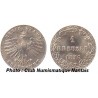 KREUZER 1856 - FRANKFORT - ALLEMAGNE ARGENT