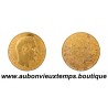 20 FRANCS OR 900 ‰ 1859 BB NAPOLEON III TETE NUE