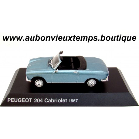 NOREV 1/43 PEUGEOT 204 CABRIOLET 1967