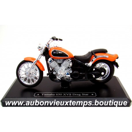 MAJORETTE 1/18 YAMAHA 650 XVS DRAG STAR