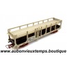 JOUEF HO 1/87 WAGON PLAT PORTE VOITURES S.T.V.A. HZf 504496