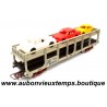 JOUEF HO 1/87 WAGON PLAT PORTE VOITURES S.T.V.A. HZf 504496
