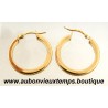 BOUCLES d'OREILLES OR 18K 750/1000