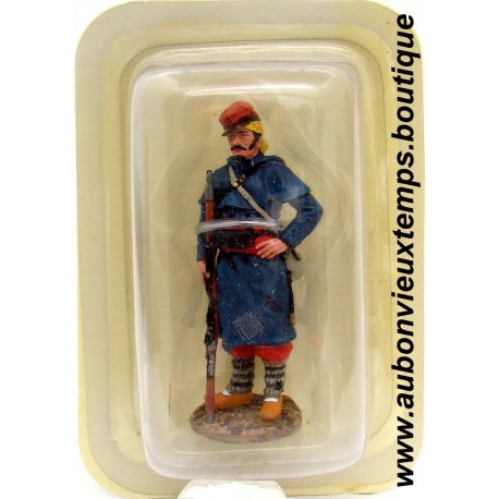 HACHETTE 1/32 FIGURINE PLOMB - FUSILIER de la BRIGADE ETRANGERE 1855