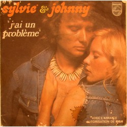 45T J'AI UN PROBLEME - PHILIPS 6009 384 - JUIN 1973 - JOHNNY HALLYDAY 