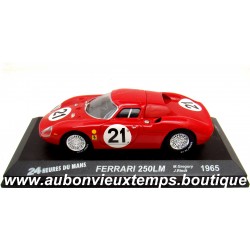 IXO 1/43 FERRARI 250 LM - 24H du MANS 1965