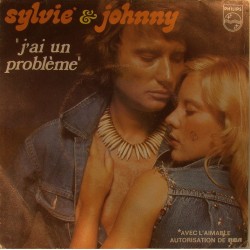 45T J'AI UN PROBLEME - PHILIPS 6009 384 - JUIN 1973 - JOHNNY HALLYDAY 