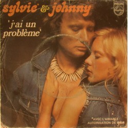 45T J'AI UN PROBLEME - PHILIPS 6009 384 - JUIN 1973 - JOHNNY HALLYDAY 