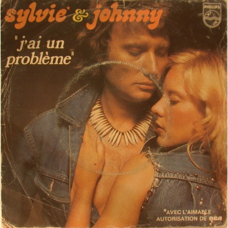 45T J'AI UN PROBLEME - PHILIPS 6009 384 - JUIN 1973 - JOHNNY HALLYDAY 