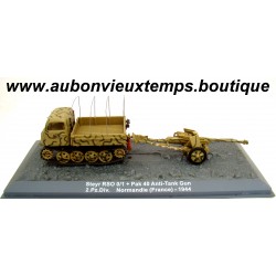 IXO 1/72 STEYR RSO 0/1 + PAK 40 ANTI TANK GUN 2 Pz. Div. NORMANDIE ( FRANCE ) 1944