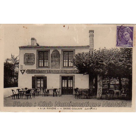 RESTAURANT A LA RIVIERE - BASSE GOULAINE 44