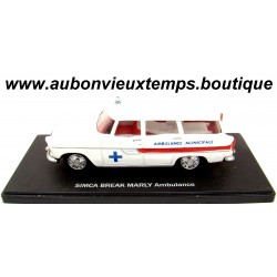 ELIGOR 1/43 SIMCA BREAK MARLY AMBULANCE Réf : 2421 011