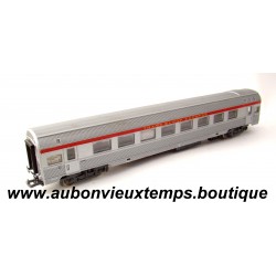 JOUEF HO 1/87 WAGON VOYAGEURS INOX - TRANS EUROP EXPRESS Réf : 5540