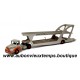DINKY SUPER TOYS 1/43 TRACTEUR UNIC Réf : 39 et BOILOT PETROLAT - TRANSPORTEUR de VOITURES Réf : 39A