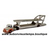 DINKY SUPER TOYS 1/43 TRACTEUR UNIC Réf : 39 et BOILOT PETROLAT - TRANSPORTEUR de VOITURES Réf : 39A