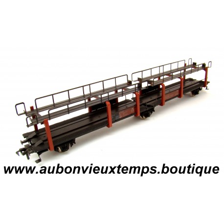 FLEISCHMANN HO 1/87 WAGON PORTE VOITURES DOUBLE Réf : 274971