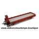 FLEISCHMANN HO 1/87 WAGON PLAT MARCHANDISES avec CABINE de FREINAGE Réf : 1482