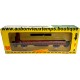 FLEISCHMANN HO 1/87 WAGON PLAT MARCHANDISES avec CABINE de FREINAGE Réf : 1482