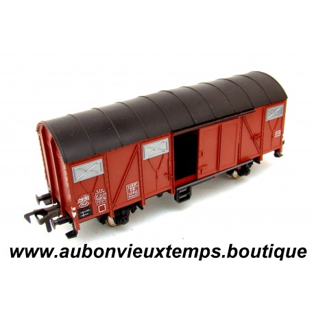 FLEISCHMANN HO 1/87 WAGON COUVERT MARCHANDISES DB 251612 Gmhs 53 Réf : 1470 