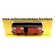 FLEISCHMANN HO 1/87 WAGON COUVERT MARCHANDISES DB 251612 Gmhs 53 Réf : 1470 