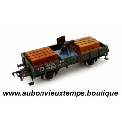FLEISCHMANN HO 1/87 WAGON PLAT MARCHANDISES DB 461024 Réf : 1451A