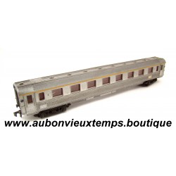 MECCANO HO 1/87 VOITURE VOYAGEURS 1ère Cl INOX A8 myfi 1006