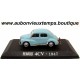 UNIVERSAL HOBBIES 1/43 RENAULT 4 CV 1947